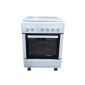 CUISINIERE 4 FEUX IRIS BLANC