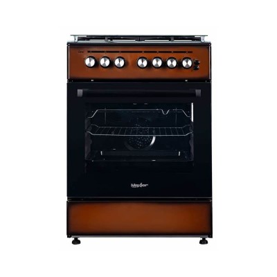 CUISINIERE 4FEUX 60X60 TDF MARRON LUXE+ MMTF...