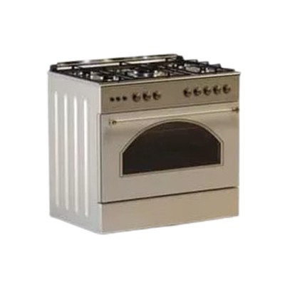 CUISINIÈRE 699-GGF 90 | 60 5 FEUX BEIGE T INOX...