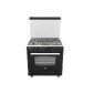 CUIS 699-GGF 90/60 5F BEIGE  T INOX T/V ARCODYM CUISINIÉRE ARCODYM