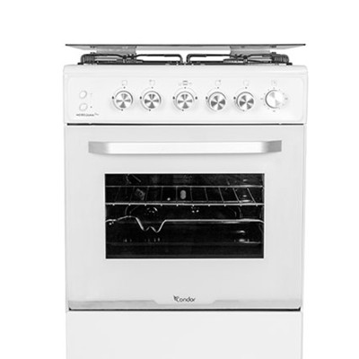 CUISINIÈRE MORDJANA 4FX | FULL WHITE CONDOR