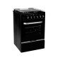 CUISINIERE GUSTO 4FX 6060 BLACK CRISTOR