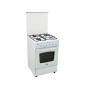 CUISINIÈRE CRISTOR ROSSA 4FX|FULL-WHITE