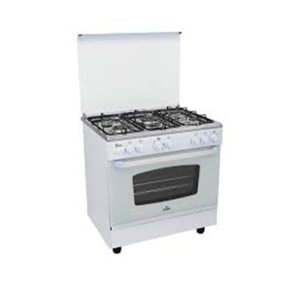 CUISINIÈRE ROSSA 5FX|WHITE+FAN CRISTOR