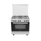 CUISINIÈRE CRISTOR ROSSA 5FX/ FULL GRIS